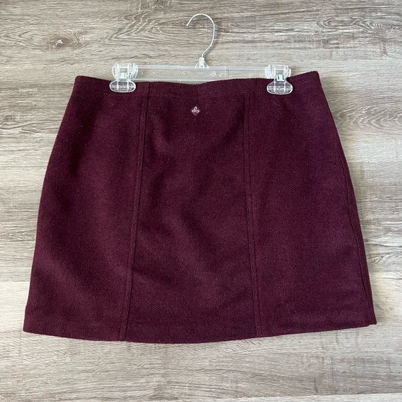 Prana Nicky wool blend mini skirt 8 - Picture 7 of 9
